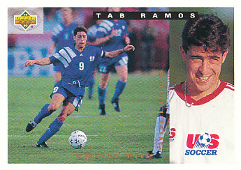 Tab Ramos USA Upper Deck World Cup 1994 Preview Eng/Spa From The Sideline #154
